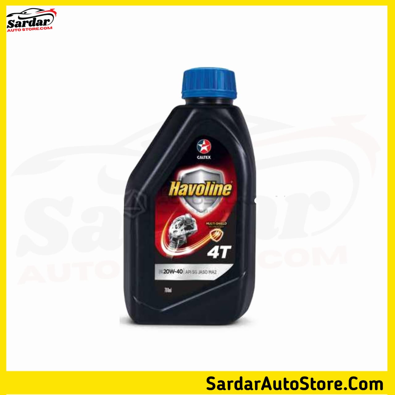 HAVOLINE 4T SAE 20W-40 - Engine oil for Bike (700 ml)