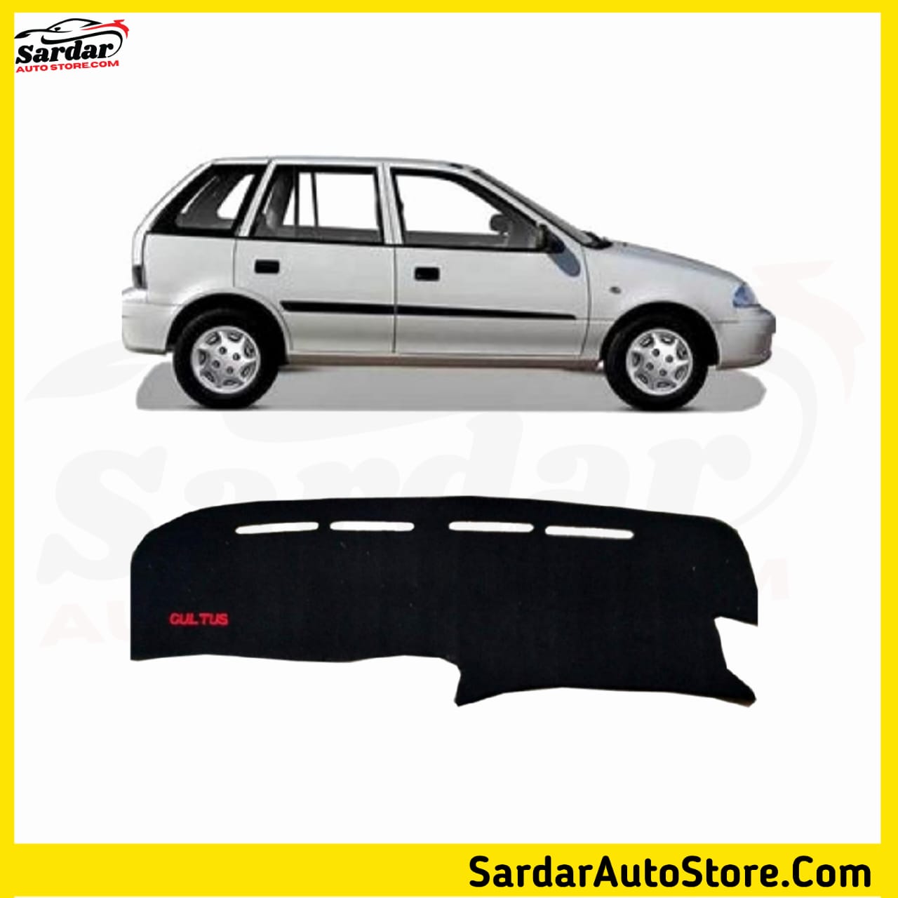 Suzuki Cultus Dashboard Carpet Mat - Best Quality