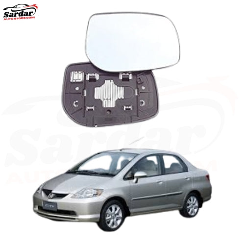 Honda City (2002-2008) - Side Mirror Glass Plate