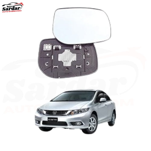 Honda Civic Rebirth - Side Mirror Glass Plate - Right And Left