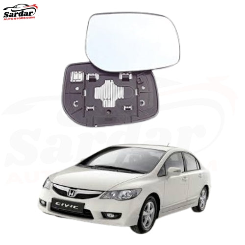 Honda Civic Reborn - Side Mirror Glass Plate - Right And Left