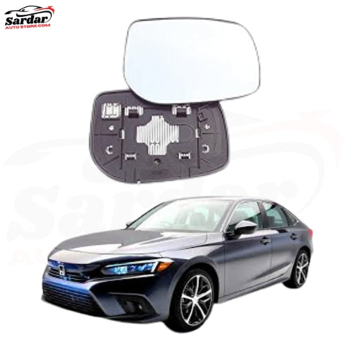 Honda Civic (2022-2025) - Side Mirror Glass Plate - Right And Left