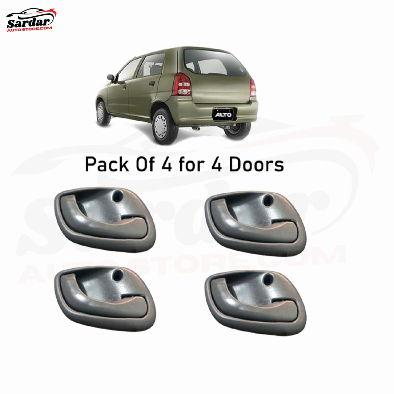 Inner Door Handel Set For Suzuki Alto 4 Side Complete Set