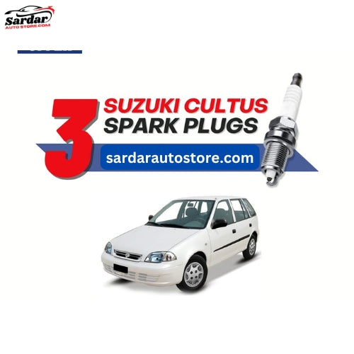 SPARK PLUG NGK JAPAN FOR SUZUKI CULTUS OLD MODEL (3 PIECES)