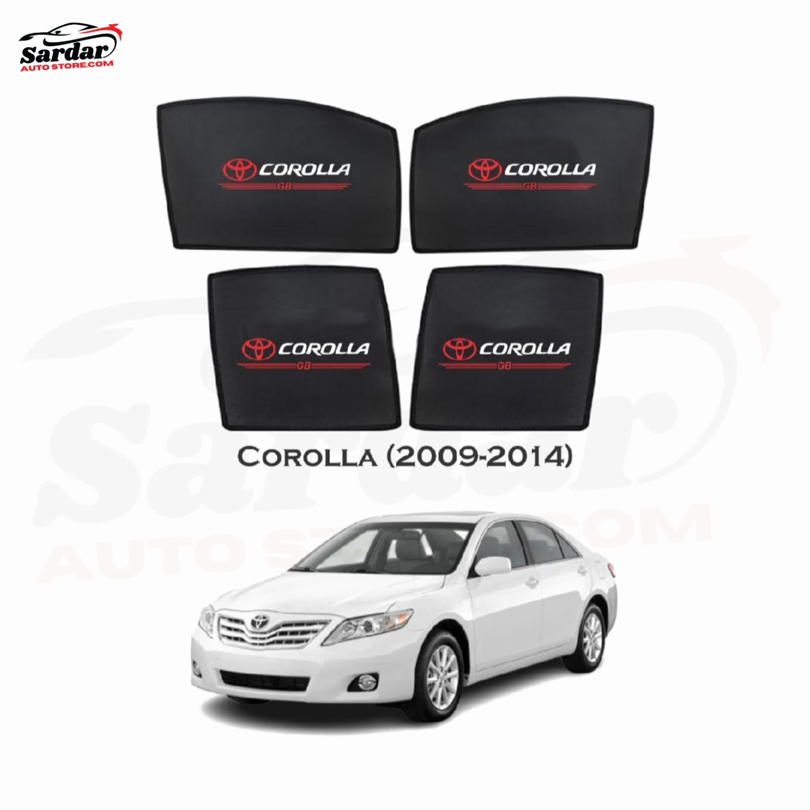 SUN SHADE PREMIUM QUALITY FOR TOYOTA COROLLA