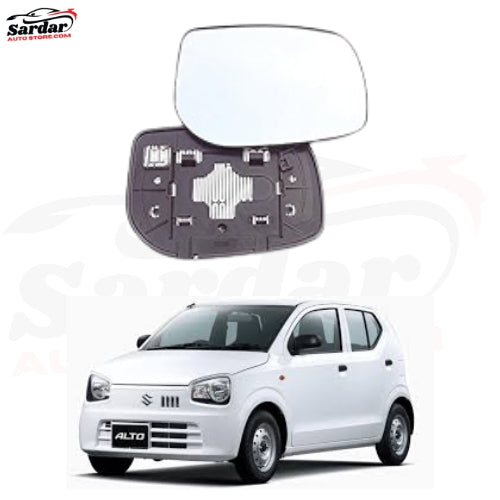 Suzuki Alto 660cc - Side Mirror Glass Plate - Left Side