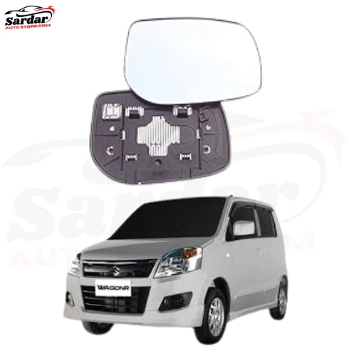 Suzuki Wagon R - Side Mirror Glass Plate - Left Side