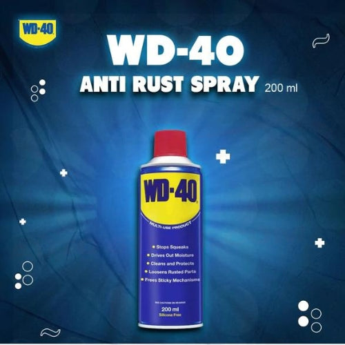 WD40 Anti-Rust Lubricant 200ml