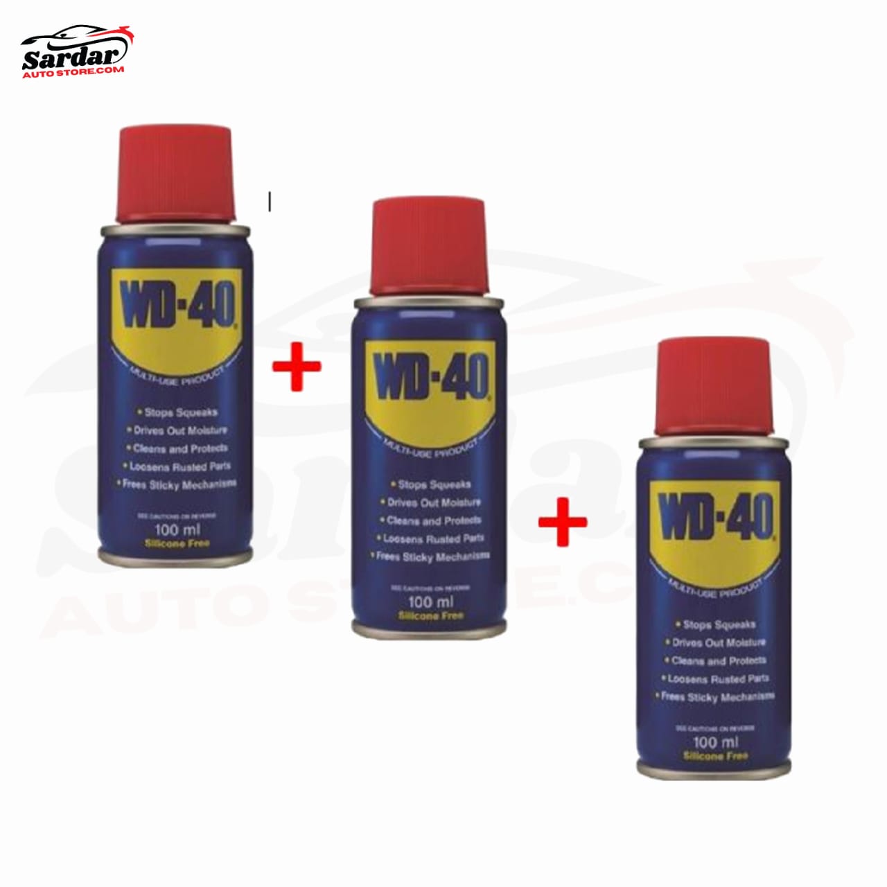 Wd 40 100 Ml - Pack Of 3