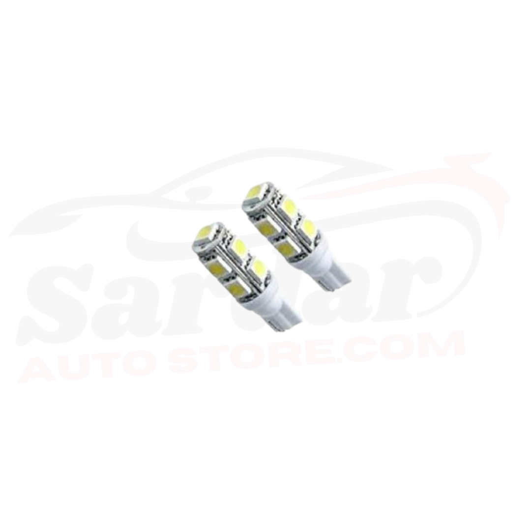9 SMD LED Fish Bulb - White Light - 2 Pcs