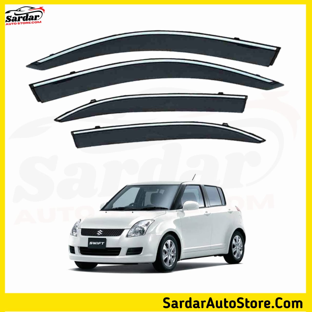 Suzuki Swift Air Press Imported - Sun Visor Chrome