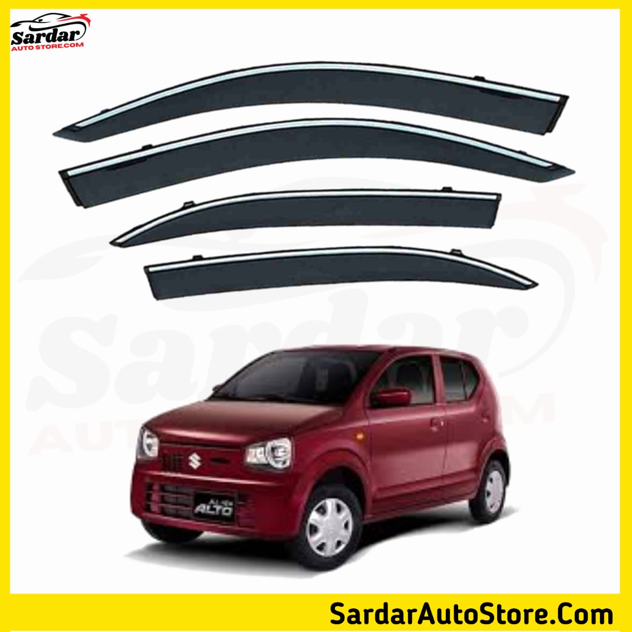 Suzuki Alto Air Press Imported - Sun Visor Chrome