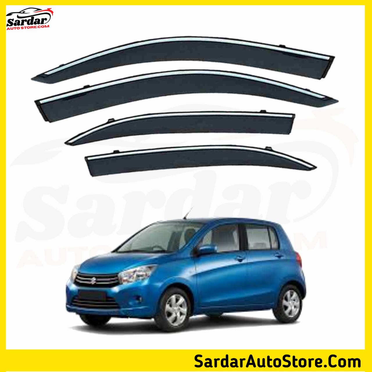 Suzuki Cultus Air Press Imported - Sun Visor Chrome