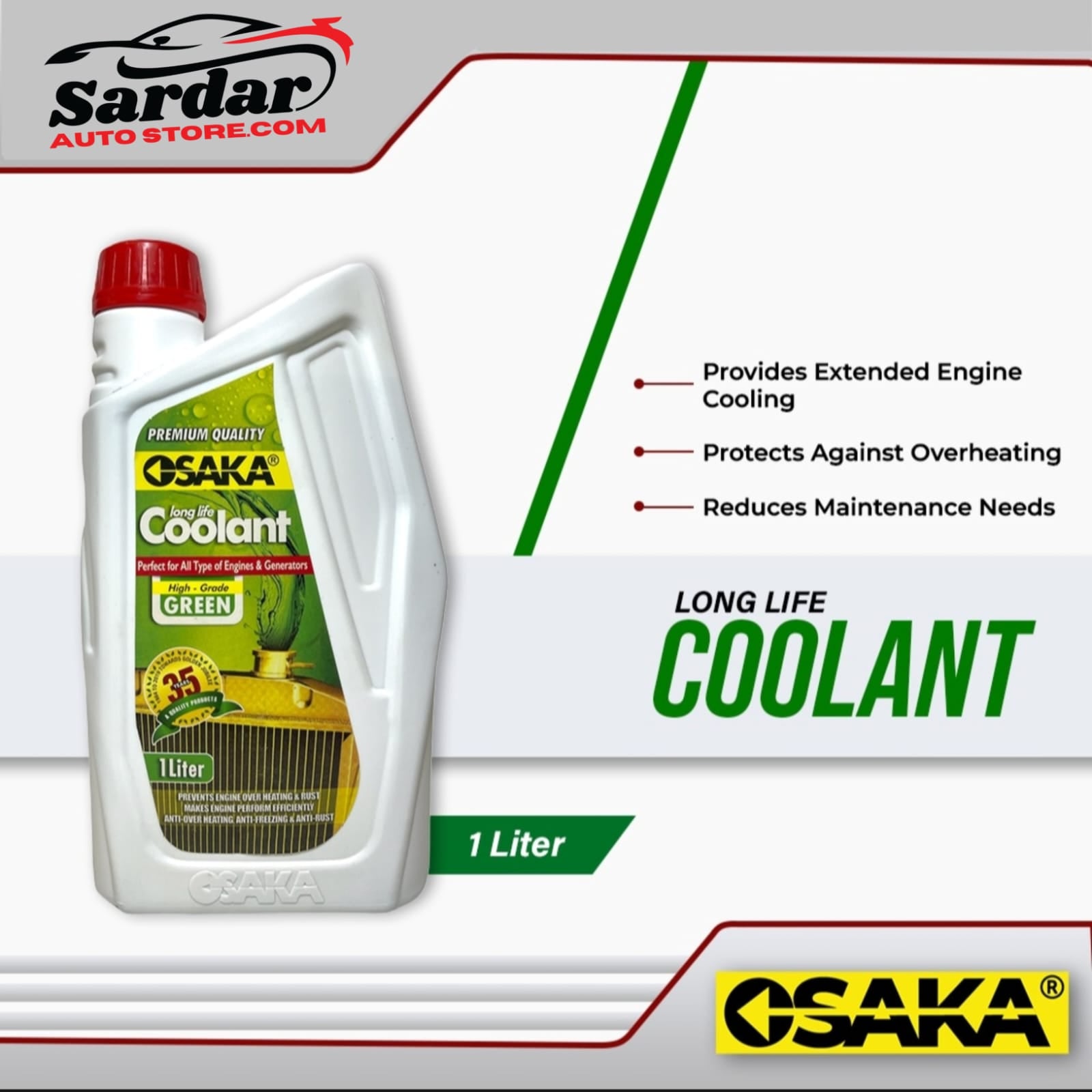 Coolant Osaka - 1 Liter