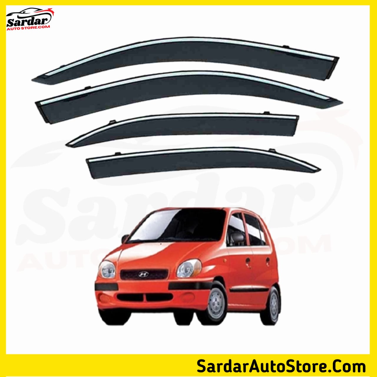 Hyundai Santro Air Press Imported - Sun Visor Chrome