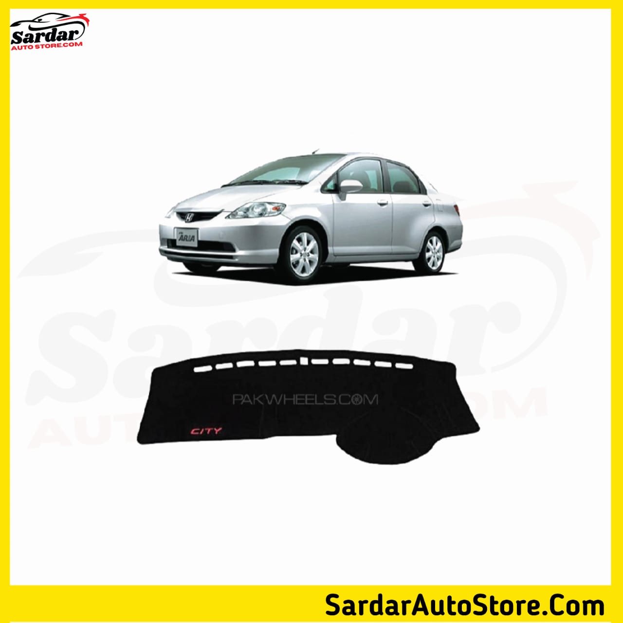 Honda City Dashboard Carpet Mat - Best Quality