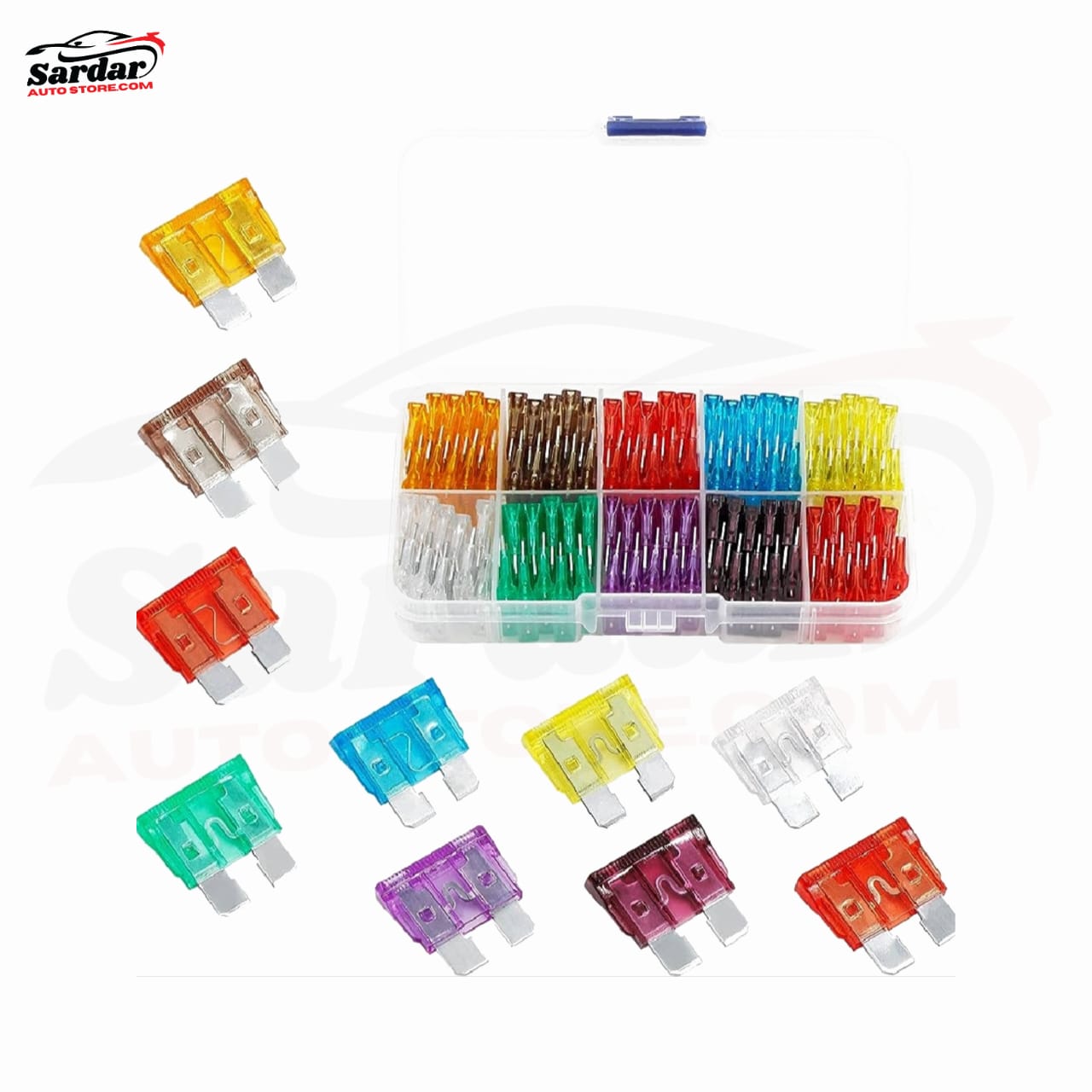 Fuse For Car - 25 Pcs - Mixed Amp